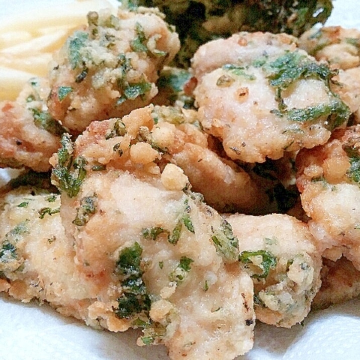 春菊衣のほろ苦☆大人味☆鶏から揚げ
